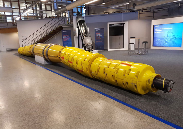 聚氫氨酯海底電纜彎曲限制器