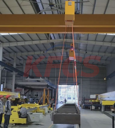 上海懸掛式雙電動葫蘆翻轉機