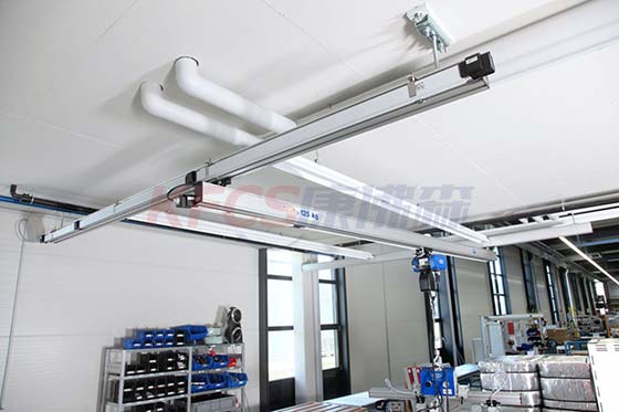 懸掛式鋁合金單梁起重機(jī)