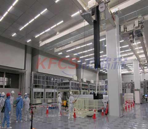 鋰電池車間潔凈行車