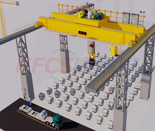 北京自立式自動裝卸行吊