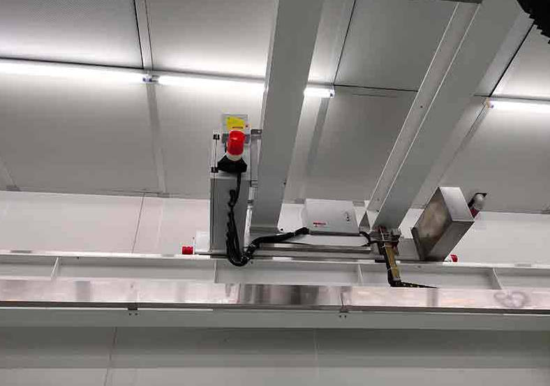 大跨度潔凈車間雙梁起重機(jī)