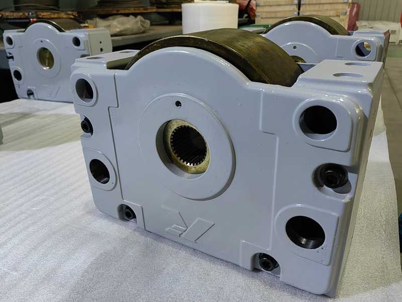 花鍵軸箱式主動輪