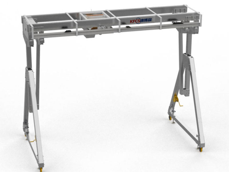 鋁合金雙梁門架