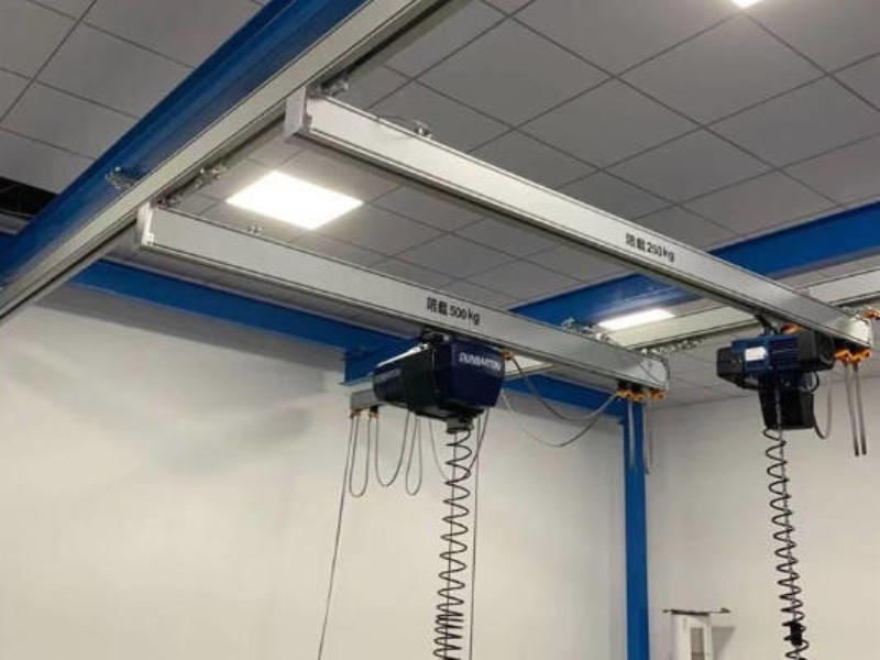 鋁合金KBK軌道起重機(jī)在新能源車(chē)間的應(yīng)用