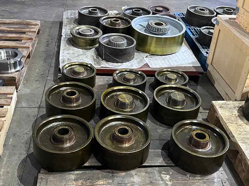 堆垛機(jī)主動(dòng)輪箱的熱處理和硬度檢測(cè)